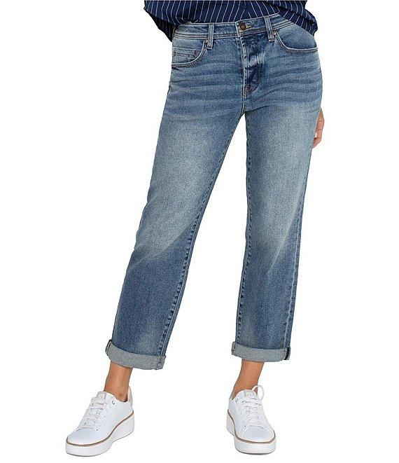 Liverpool Los Angeles Stretch Vintage Denim Mid Rise Boyfriend Jean Product Image
