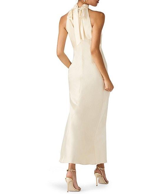 Steve Madden Lara High Neck Sleeveless Maxi Dress Product Image