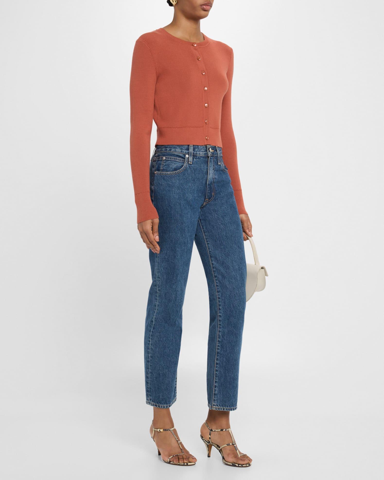 Zoe Classic Cropped Cardigan Product Image