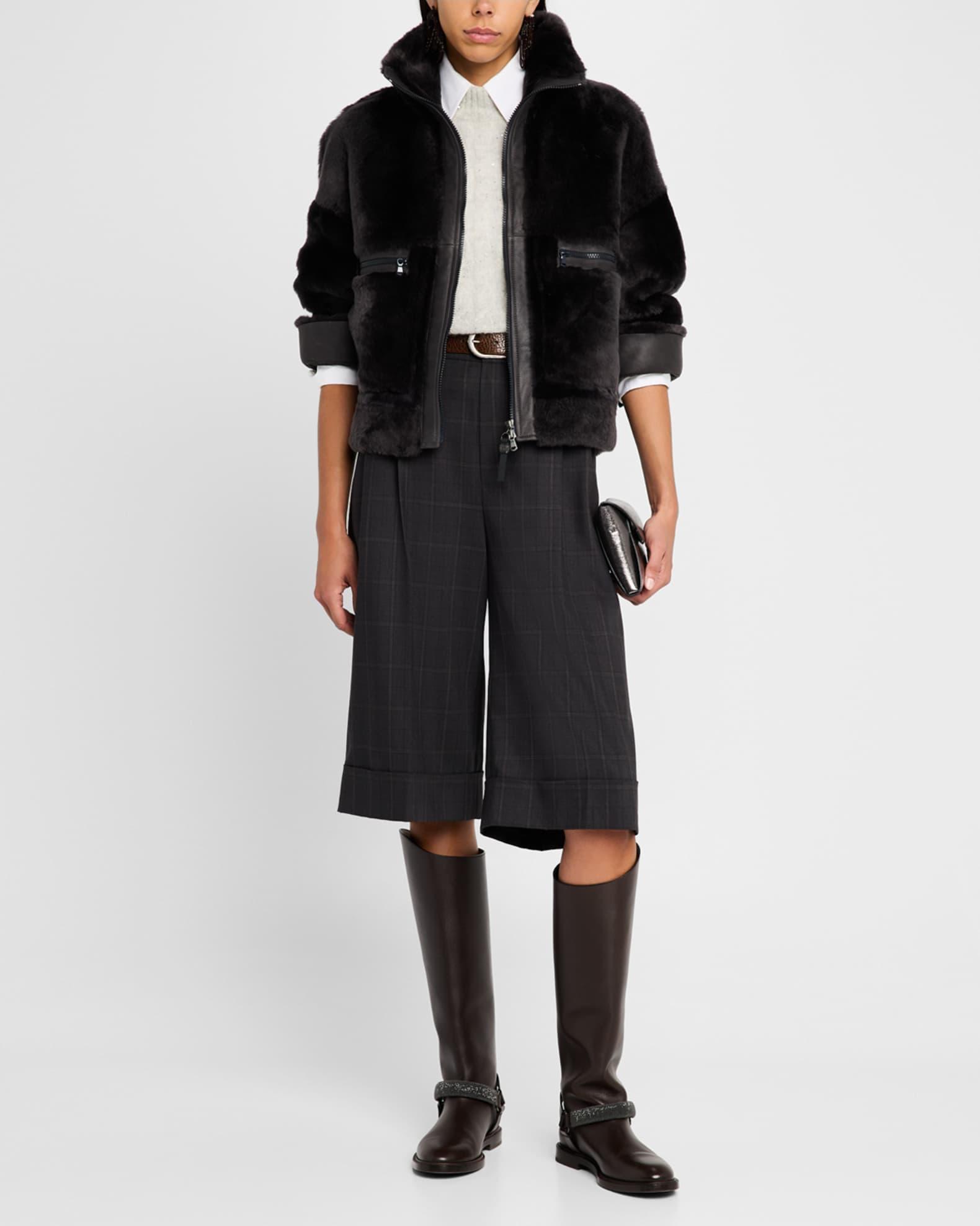 Glam Cable-Knit Mohair Sweater  Product Image