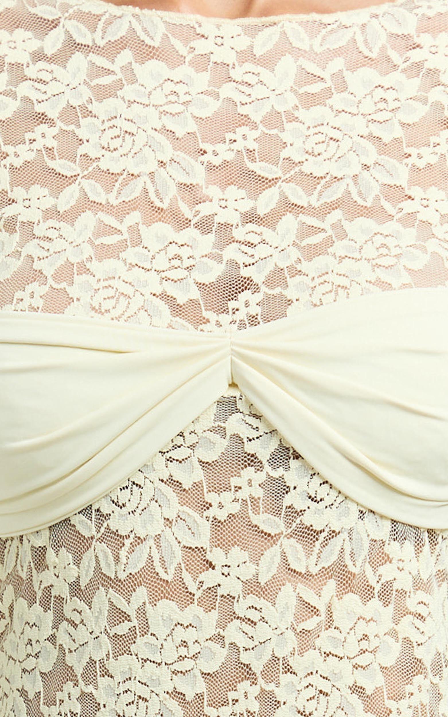 Lioness - Midnight Mini Dress in Butter Product Image