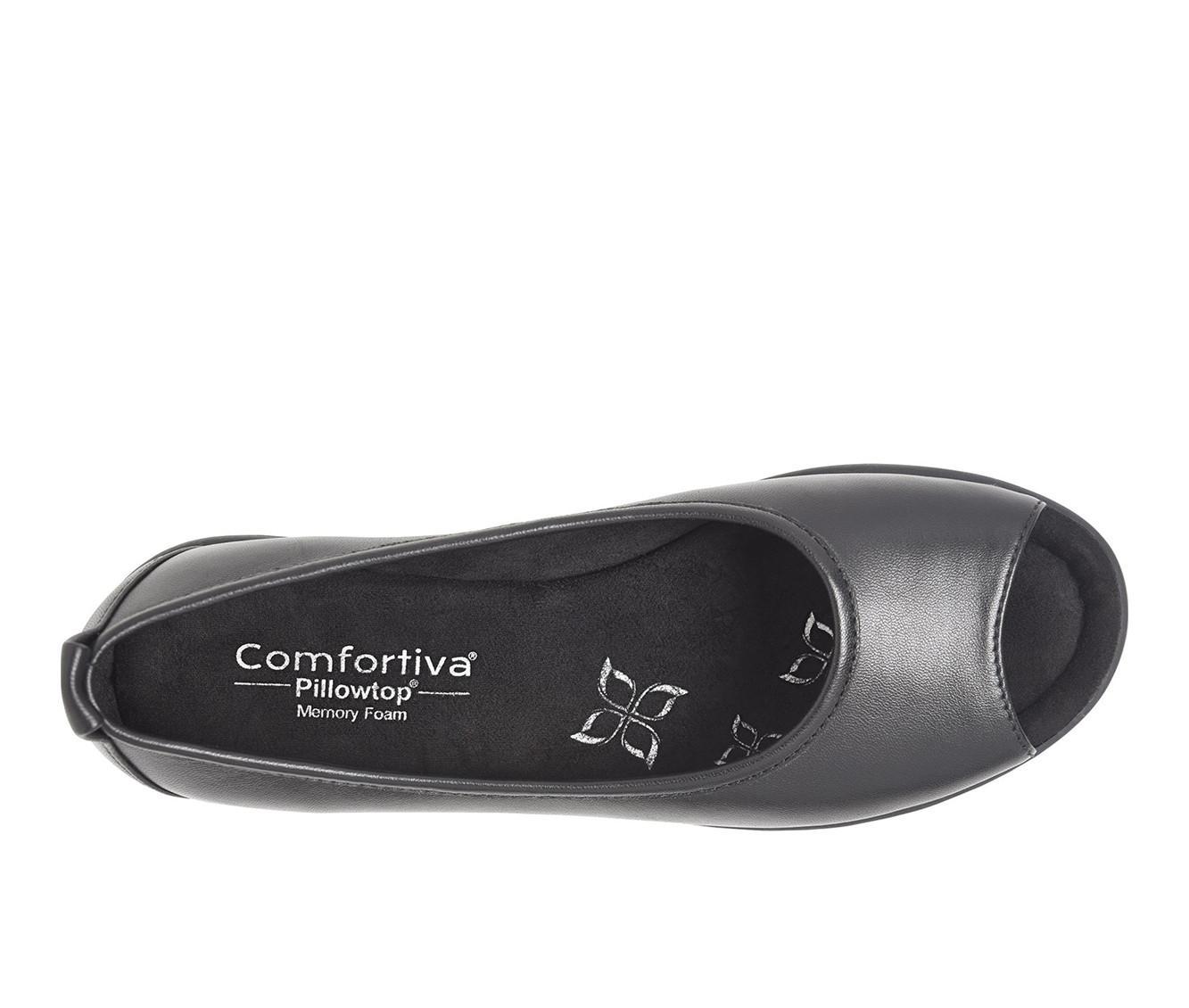 Women's Comfortiva Pratima Peep Toe Flats Product Image