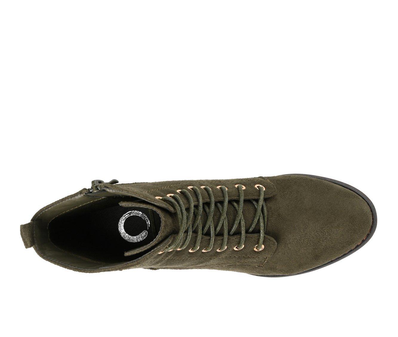 Women's Journee Collection Baylor Lace-Up Booties Product Image