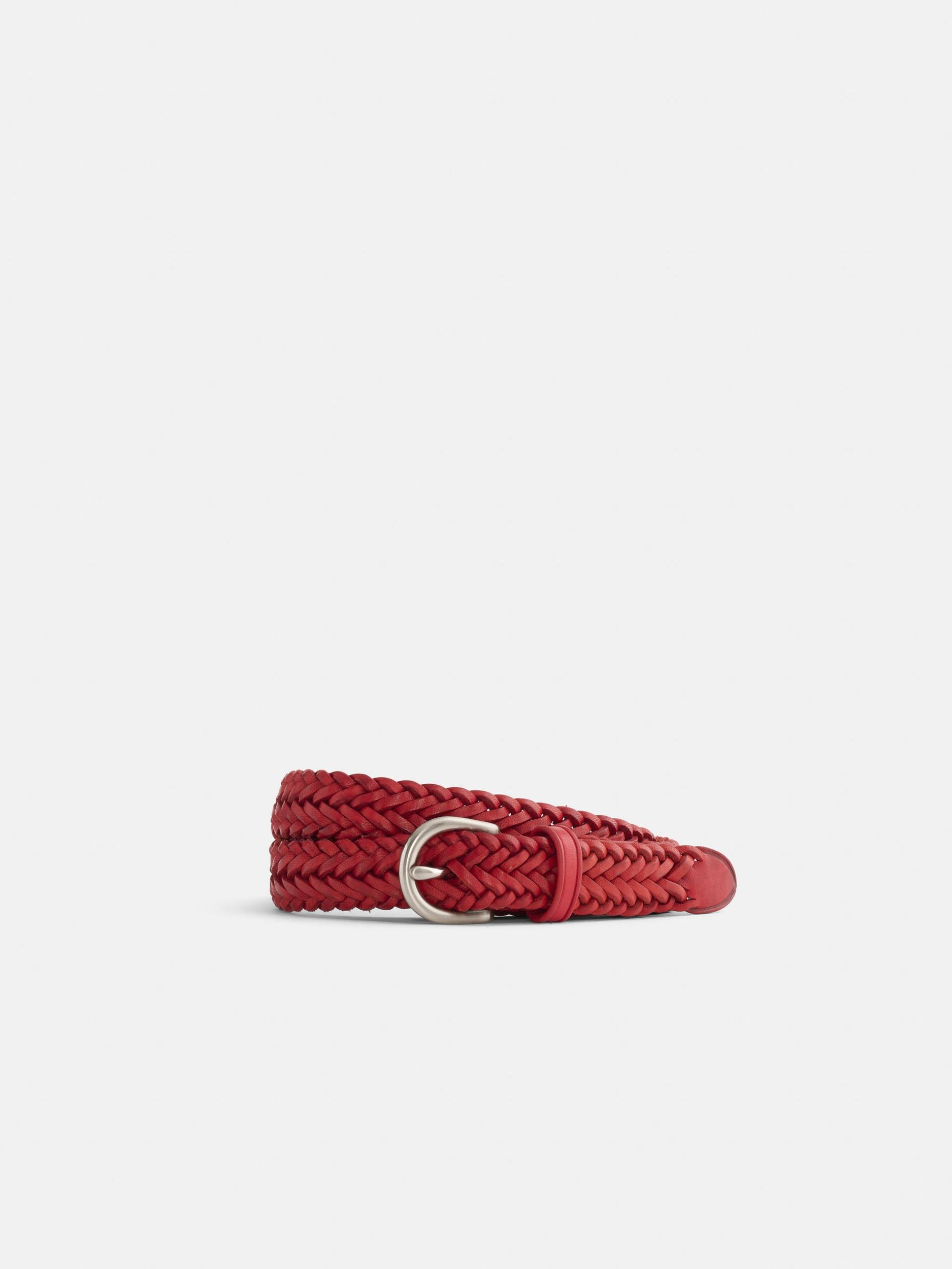 Dragon Diffusion Woven Leather Belt Product Image
