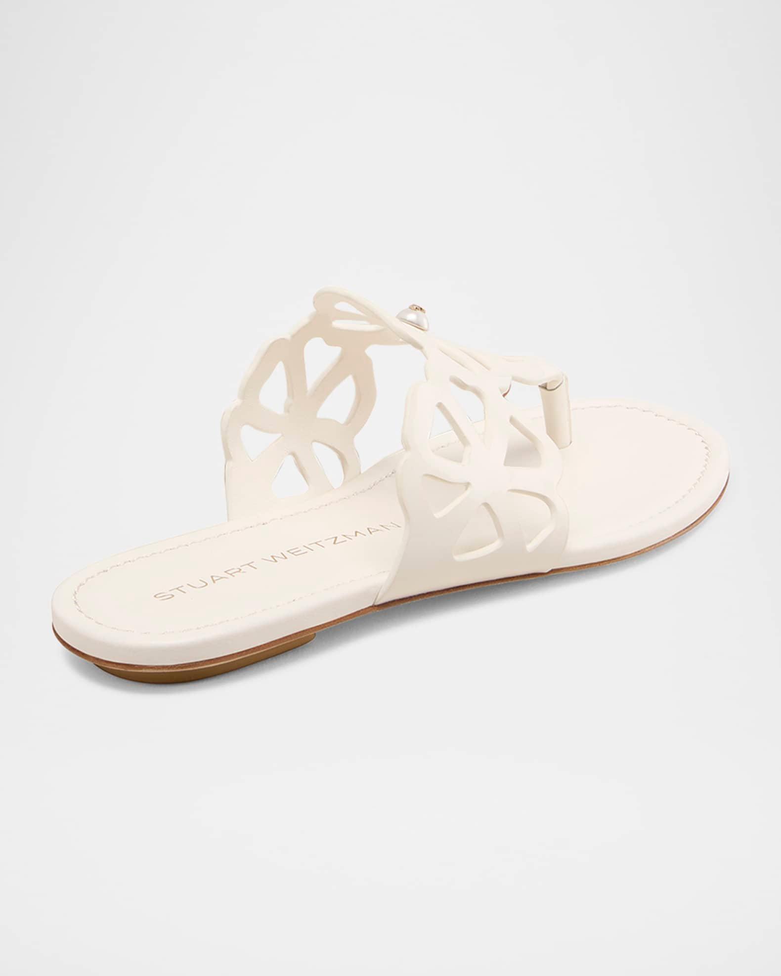 Jasmine Patent Cutout Thong Sandals Product Image