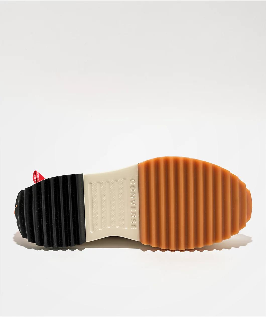 Converse Run Star Hike Sketch Red & Black High Top Shoes Product Image