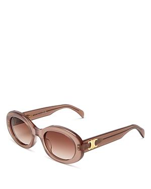 Celine Triomphe Oval Sunglasses, 52mm Product Image