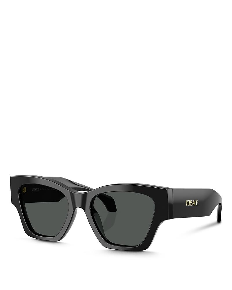 VERSACE Ve4492u Square Logo-print Sunglasses In Black Product Image