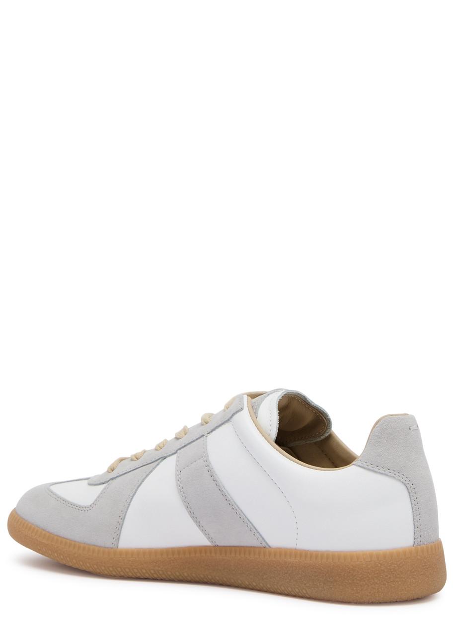 MAISON MARGIELA Bicolor Leather Replica Sneakers In White Product Image