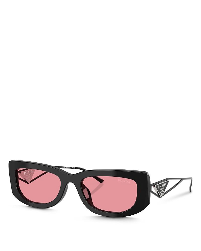 Womens 53MM Rectangle Sunglasses Product Image