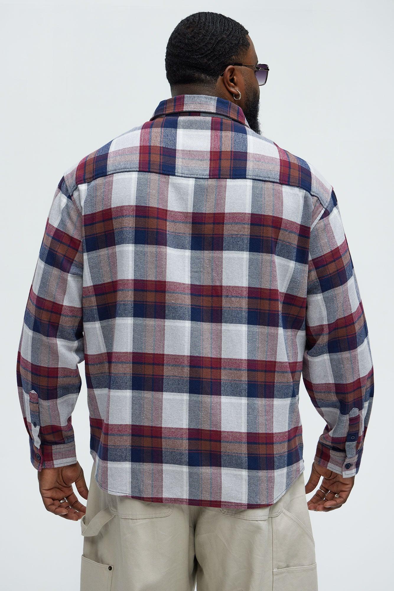 Utica Plaid Flannel Shirt - Multi Color Product Image