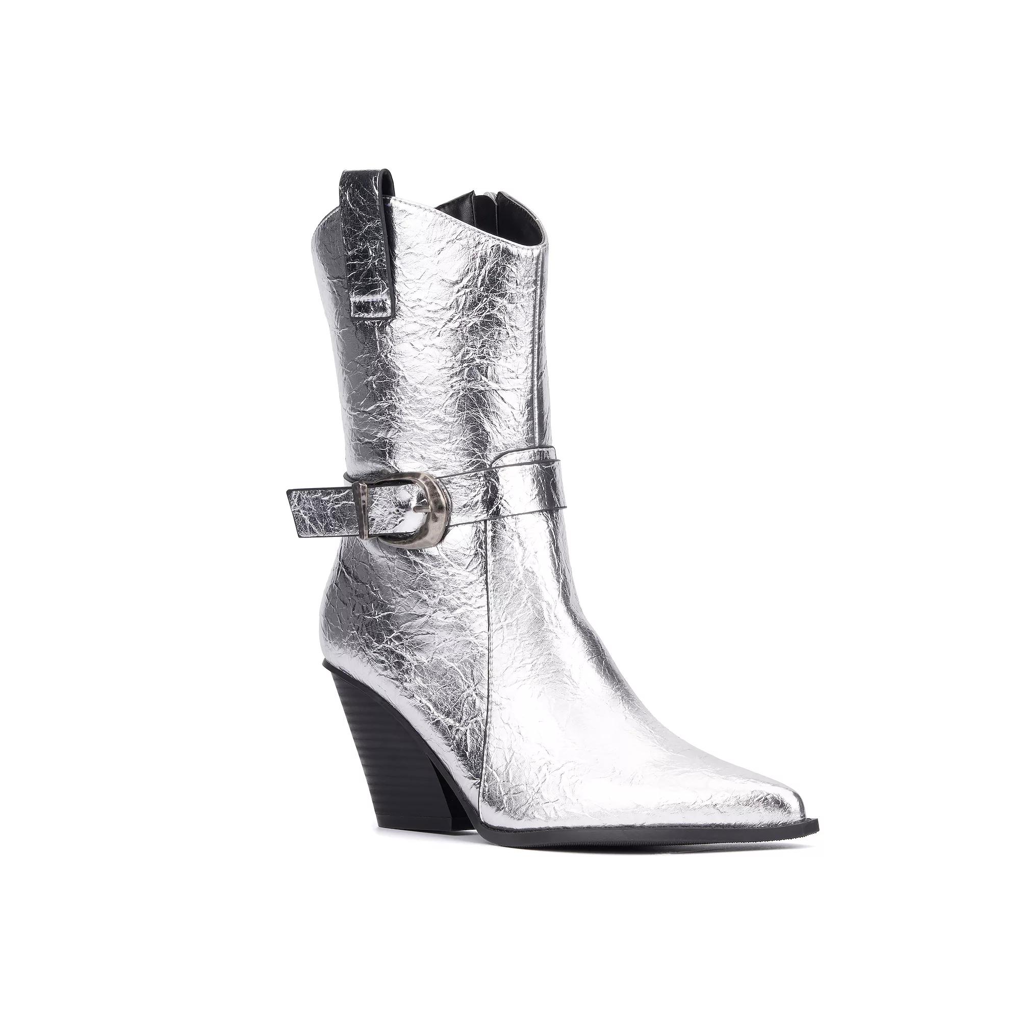 New York & Company Wesley Womens Wedge Ankle Boots Product Image
