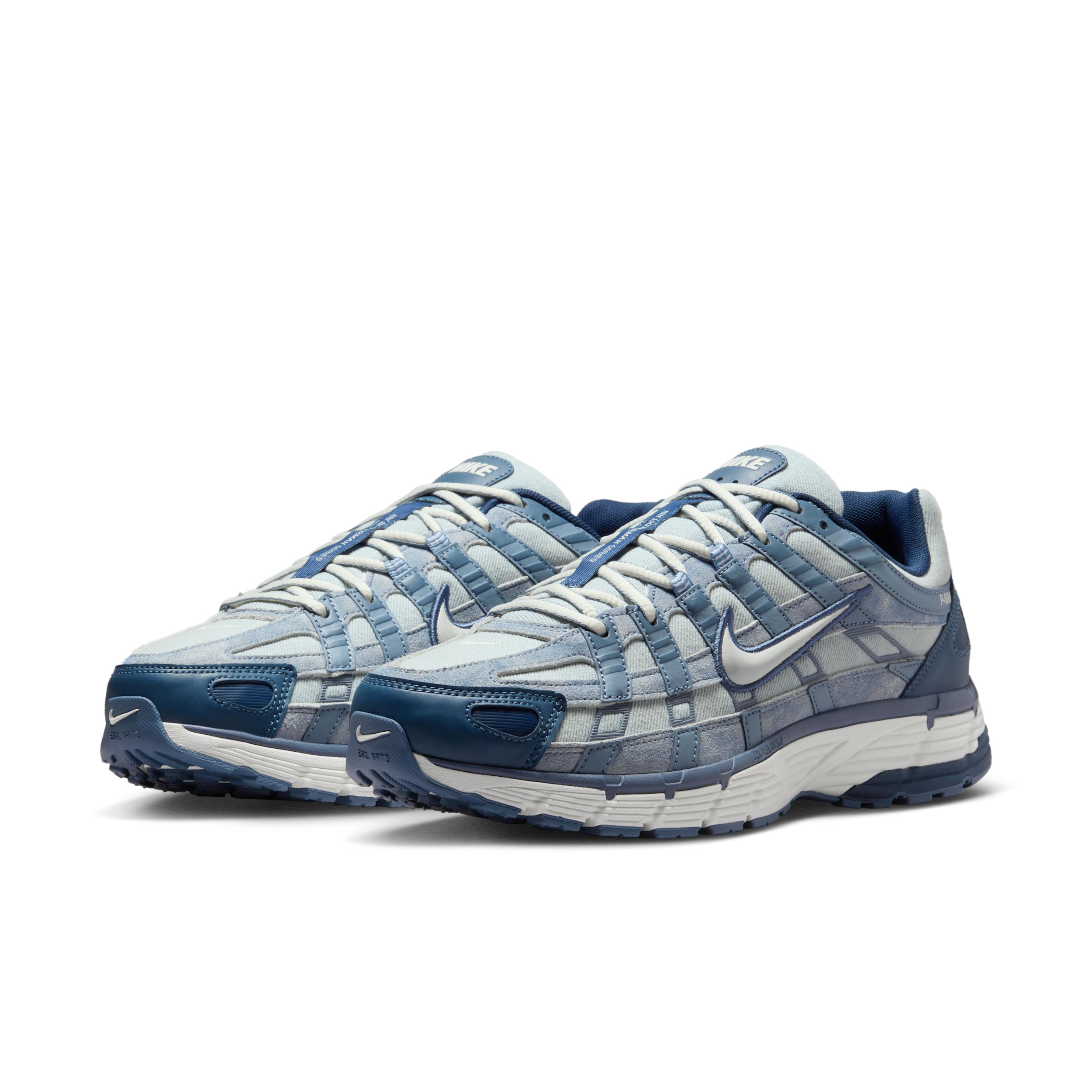 Nike Mens Nike P-6000 SE - Mens Running Shoes Worn Blue/Soft Pearl/Ashen Slate Product Image