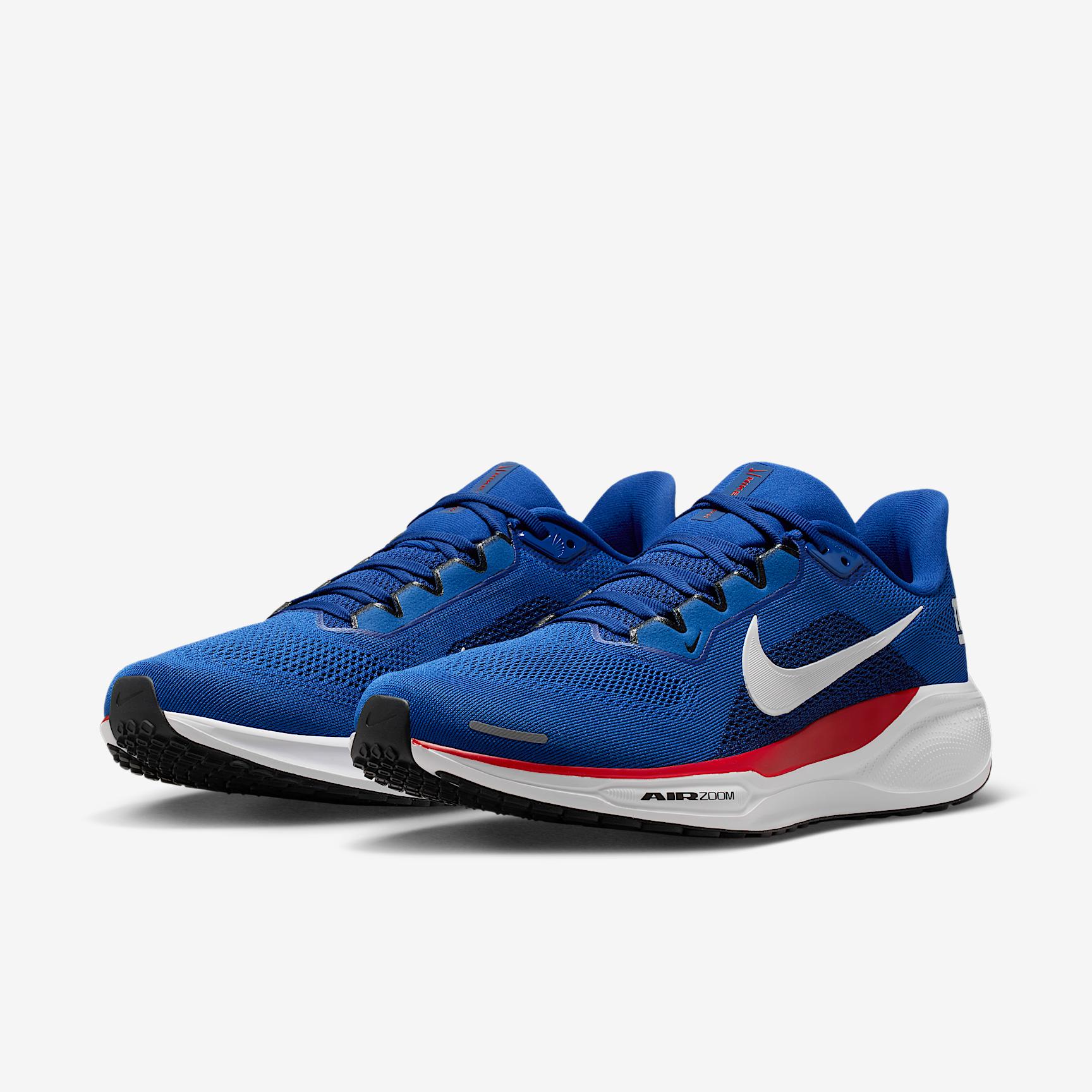New York Giants Pegasus 41 Nike Men's NFL Road Running Shoes Product Image
