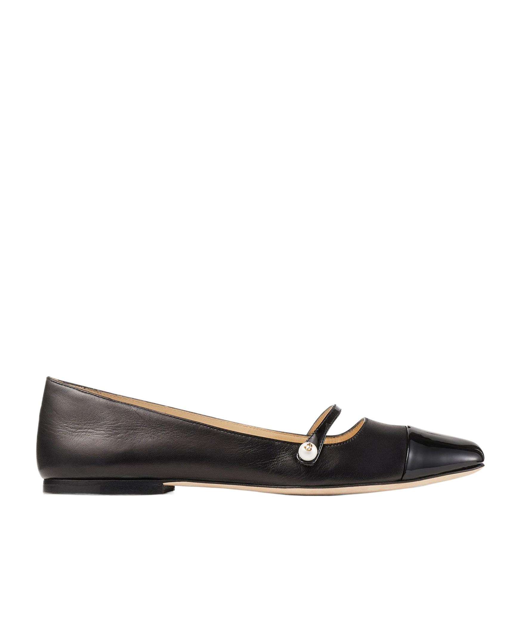 JIMMY CHOO Elisa Ballet Flats In Black Product Image