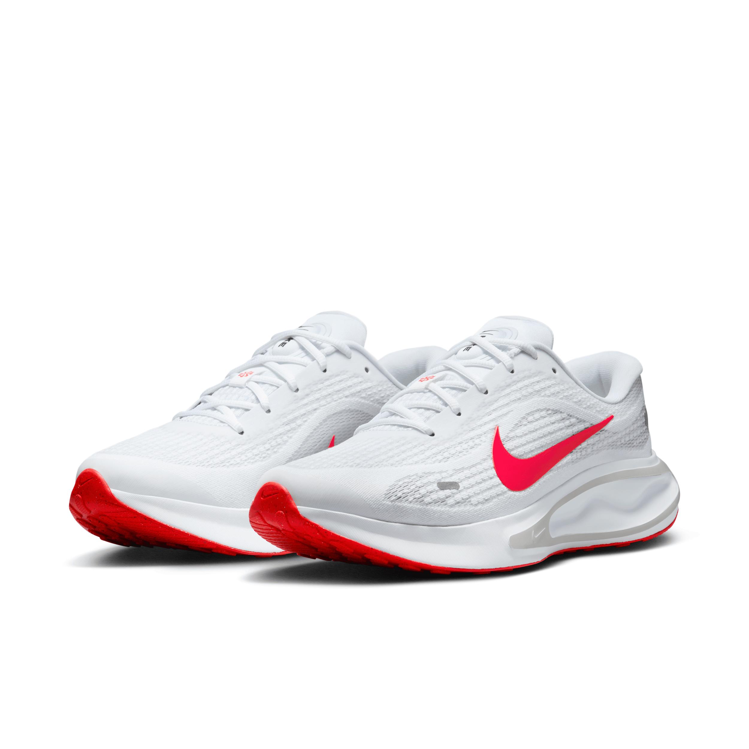 Nike Mens Journey Run Running Shoes in White/Wolf Grey/Pure Platinum Product Image