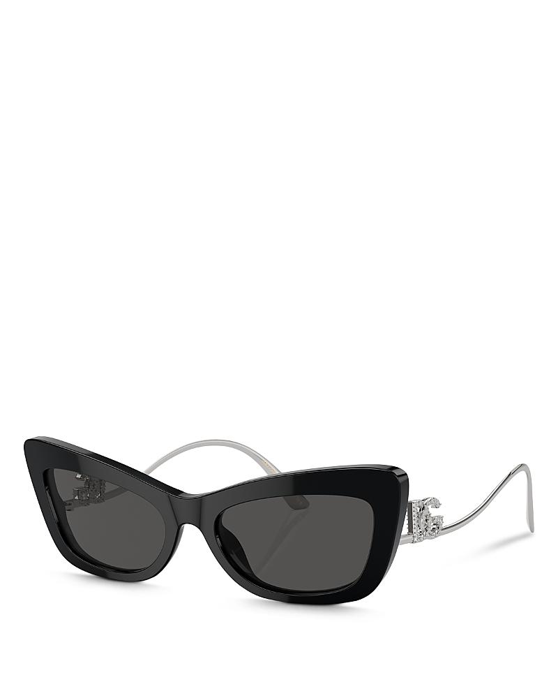 DOLCE & GABBANA Dg4467b Prescription Compatible Cat Eye Sunglasses, 55mm In Multi Product Image