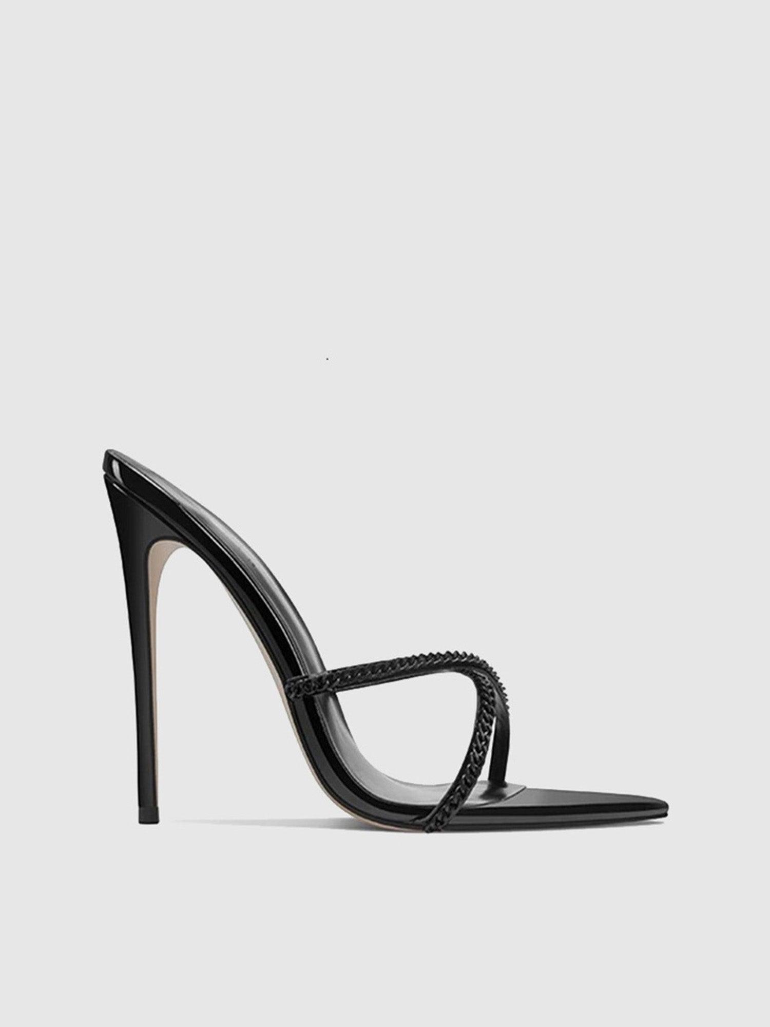Donatella Mule - Noir Chain Product Image