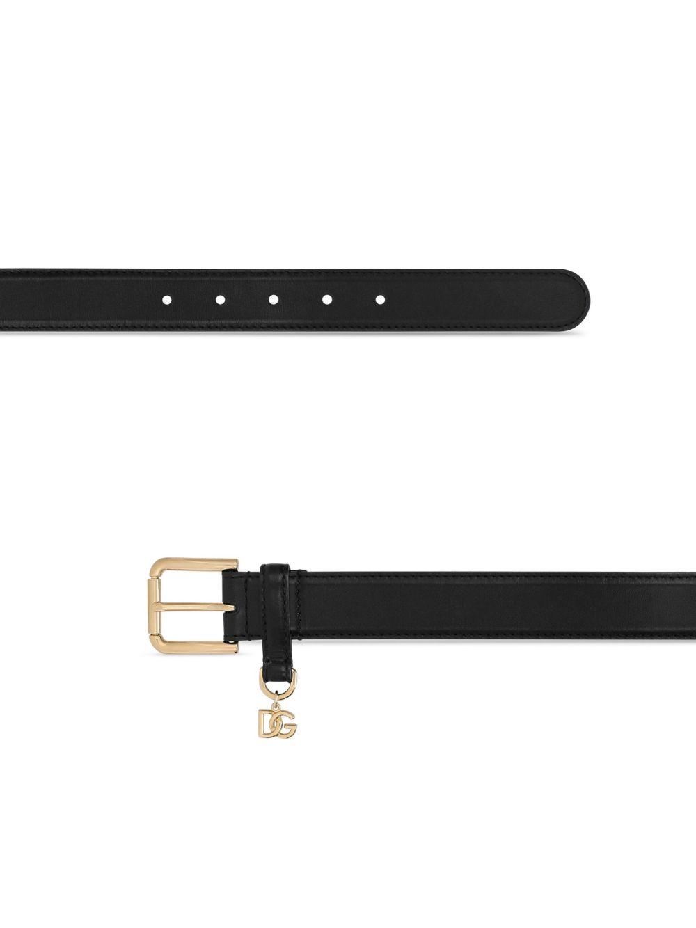 DG-charm leather belt Product Image
