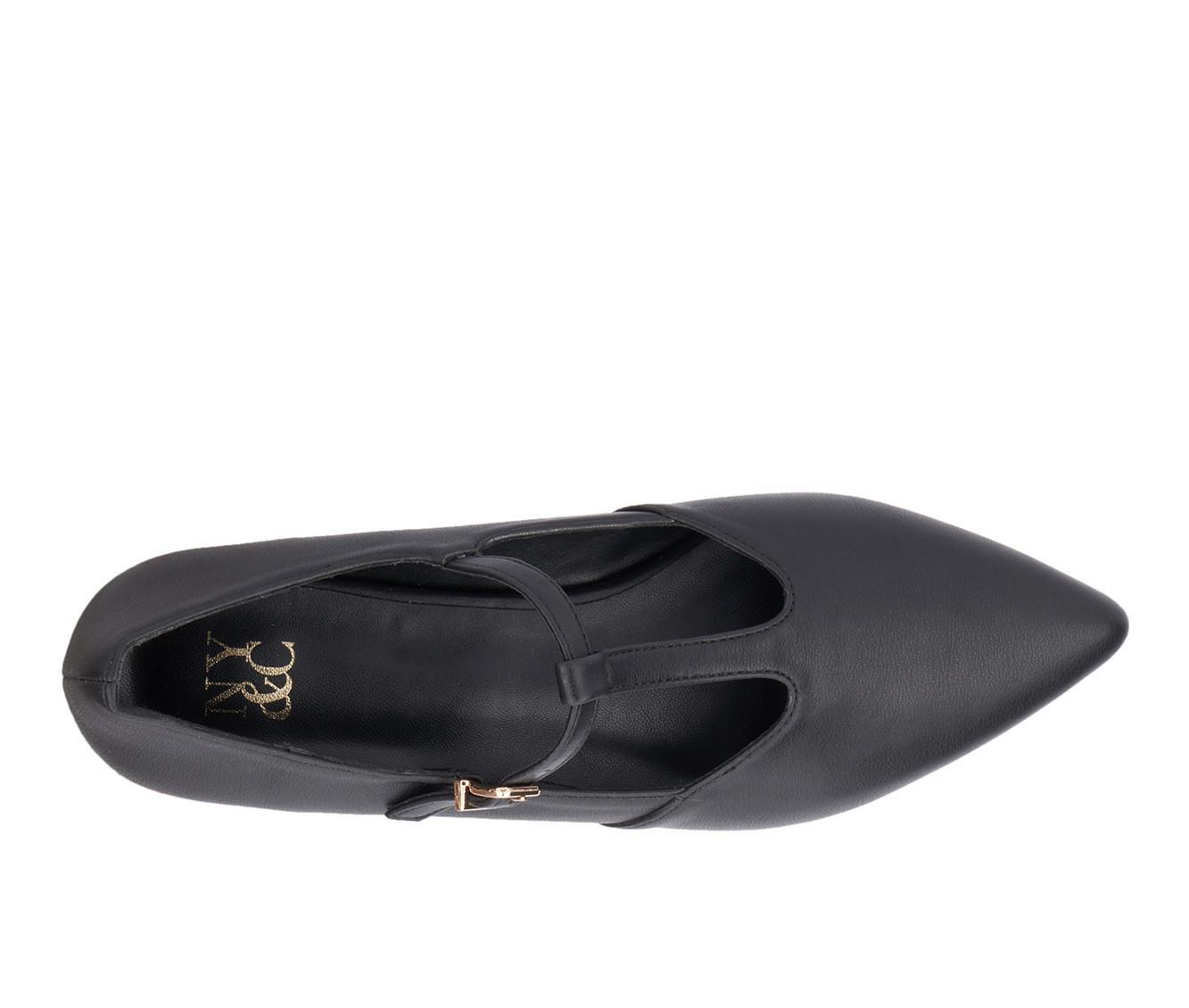 Women's New York and Company Vlada T-Strap Mary Jane Flats Product Image