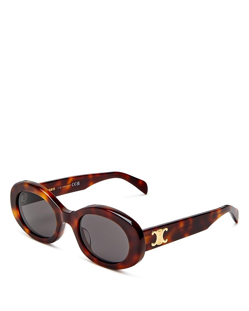 Celine Triomphe Oval Sunglasses, 52mm Product Image