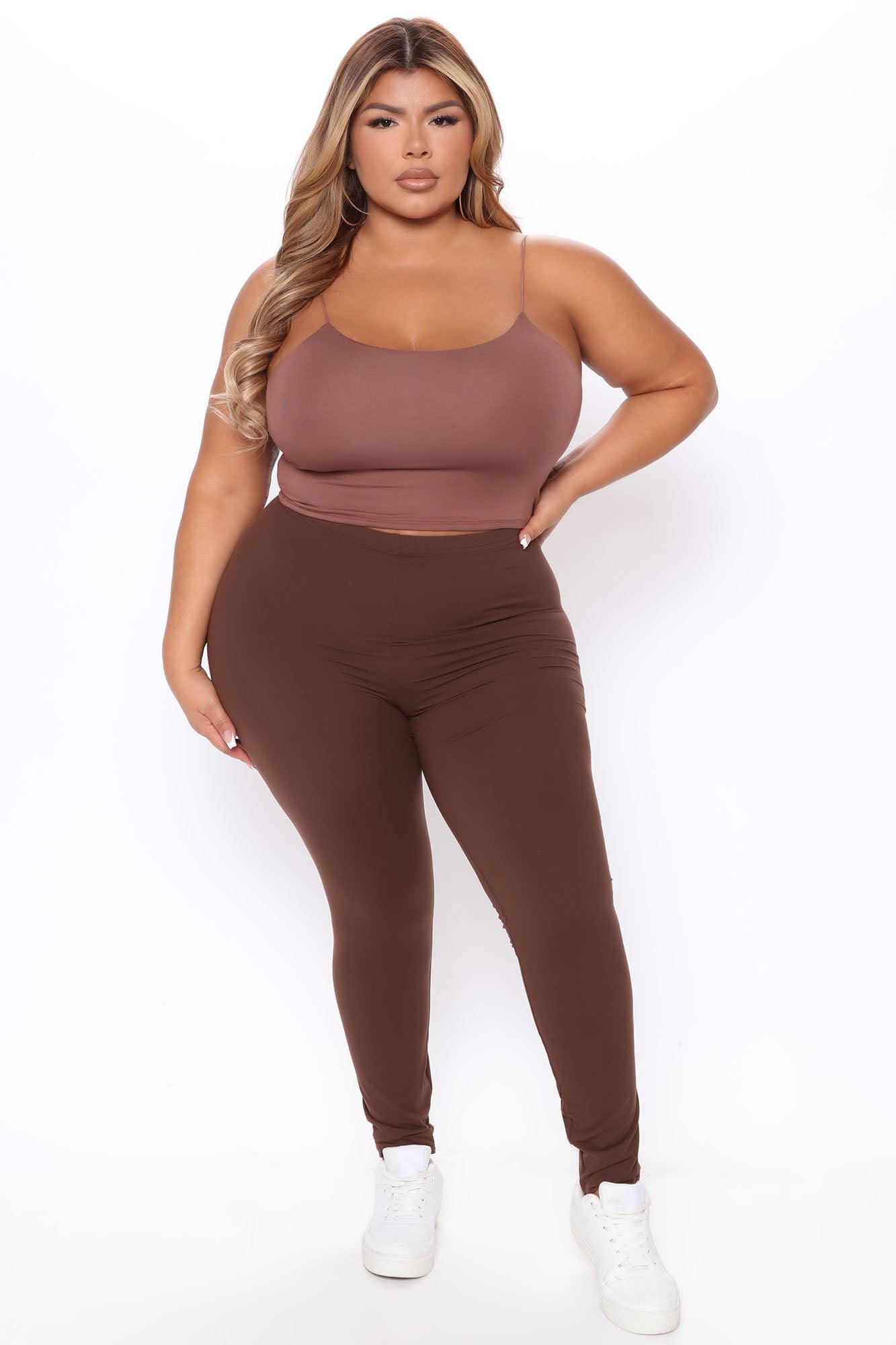 Almost Every Day Leggings - Chocolate Product Image