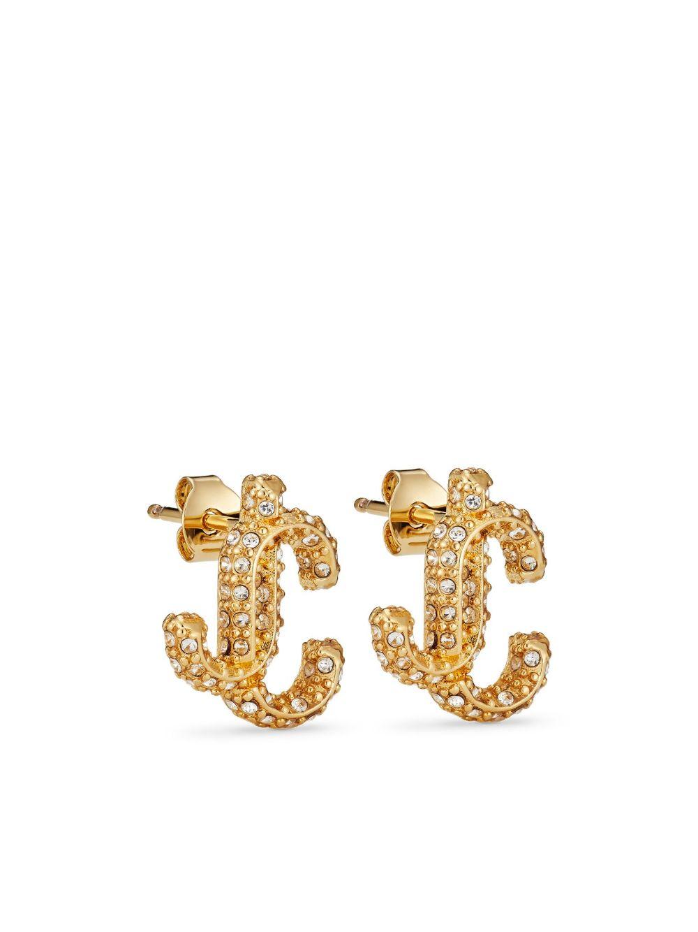 JC crystal-embellished stud earrings Product Image