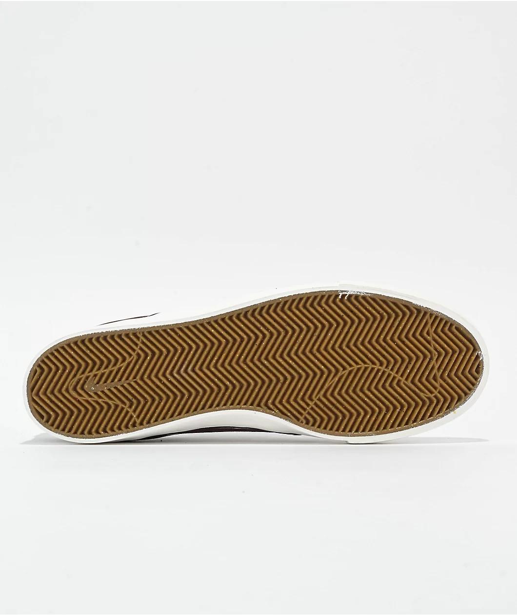 Nike SB Zoom Janoski OG+ Burgundy Crush, Sail & Black Skate Shoes Product Image