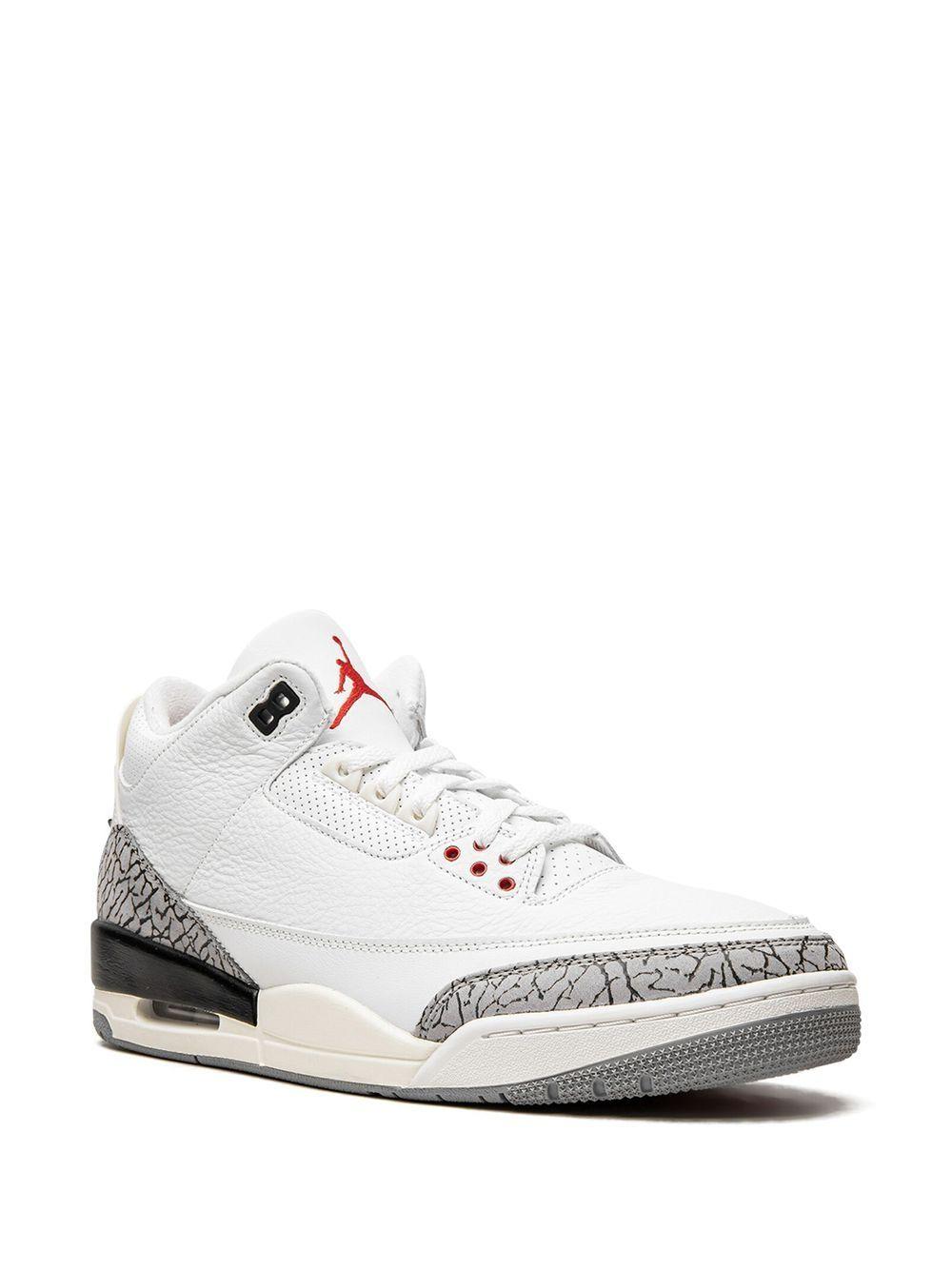 Air Jordan 3 "White Cement Reimagined 2023" sneakers Product Image