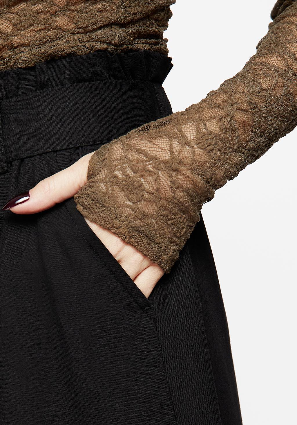 Myrtle Floral Lace Long Sleeve Top Product Image