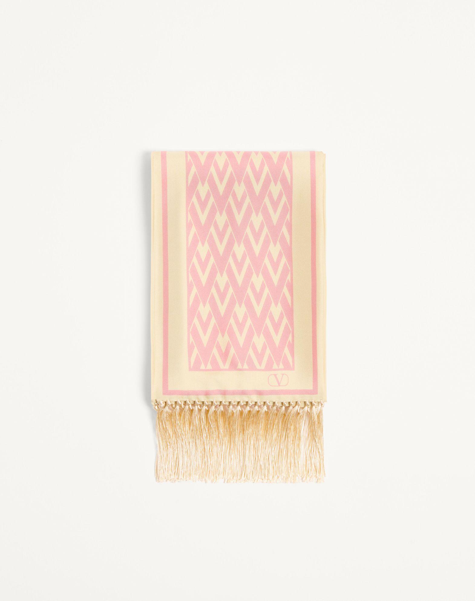 Toute La V Silk Bandeau Scarf Product Image