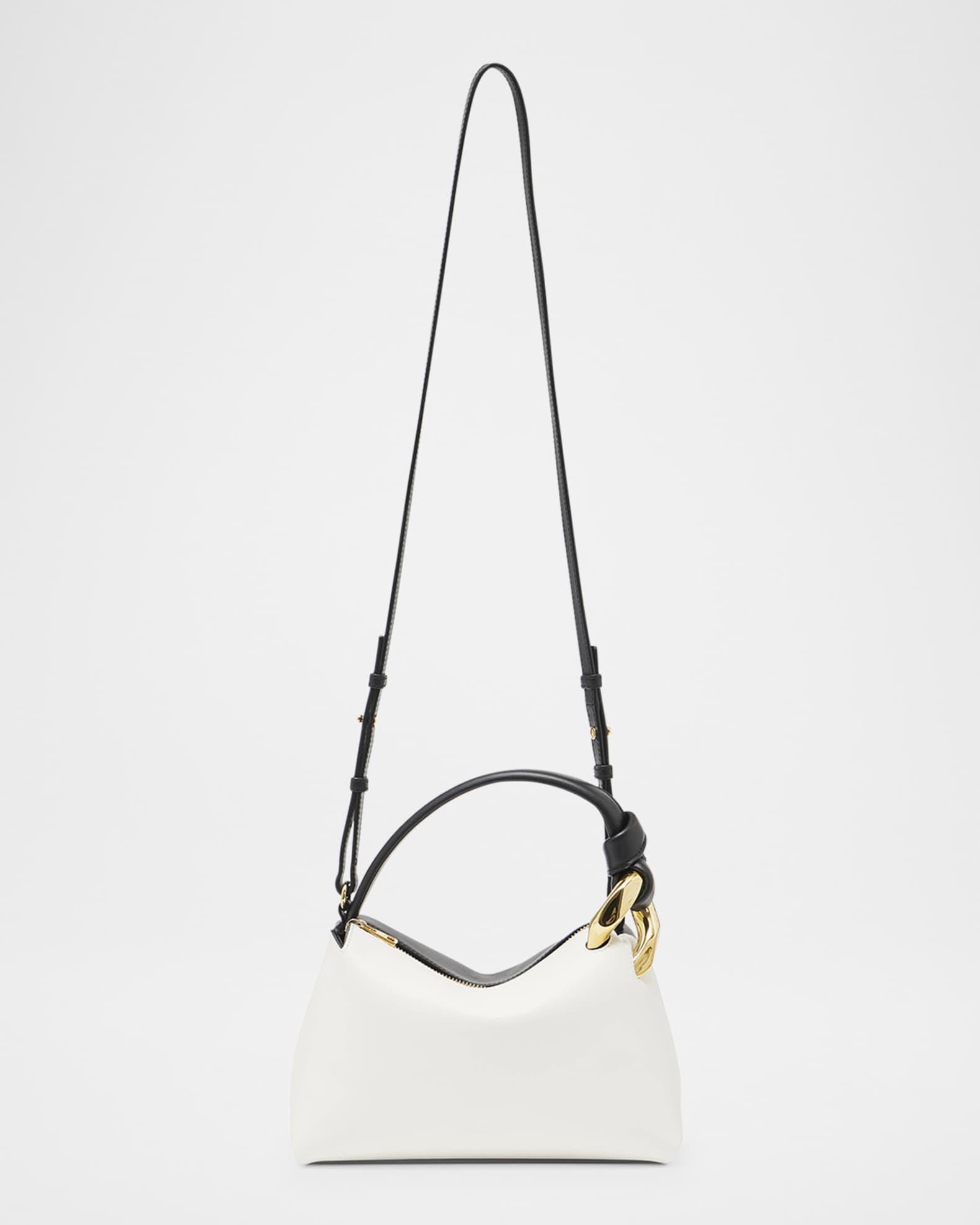 The Corner Small Bicolor Leather Crossbody Bag Product Image
