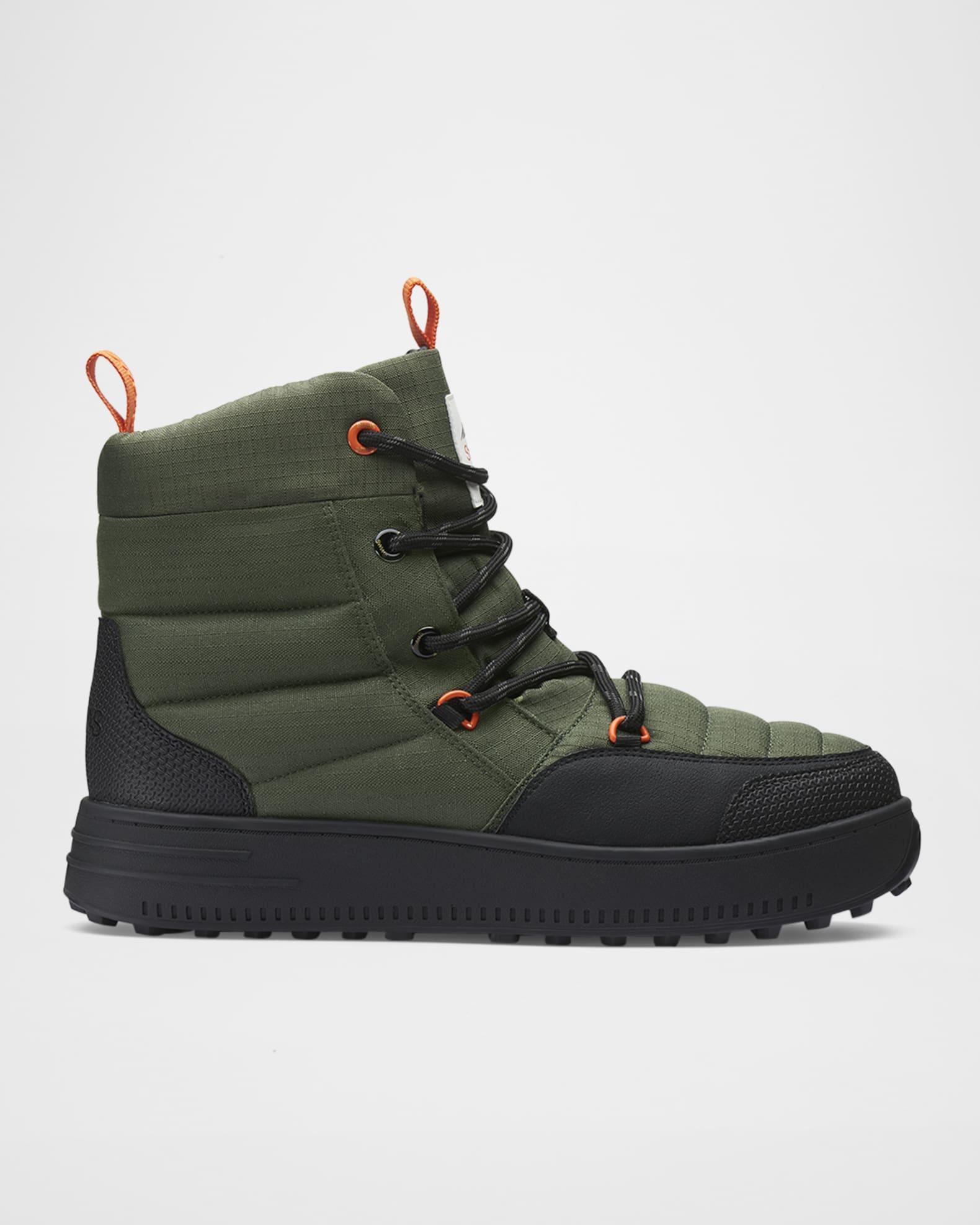 Men's Snow Runner Water-Resistant Quilted Boots Product Image