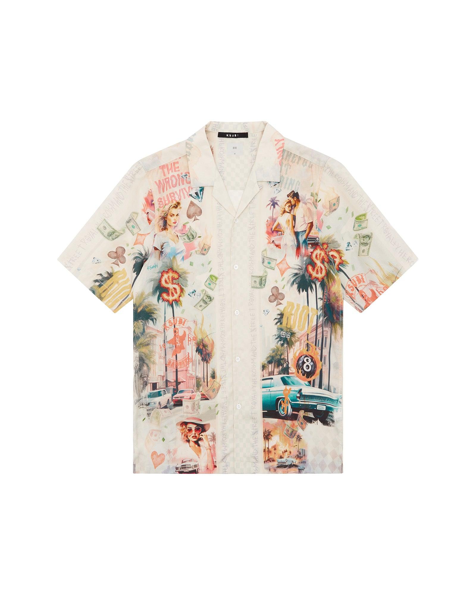 WORLD ORDER RESORT SS SHIRT MULTI Male Product Image