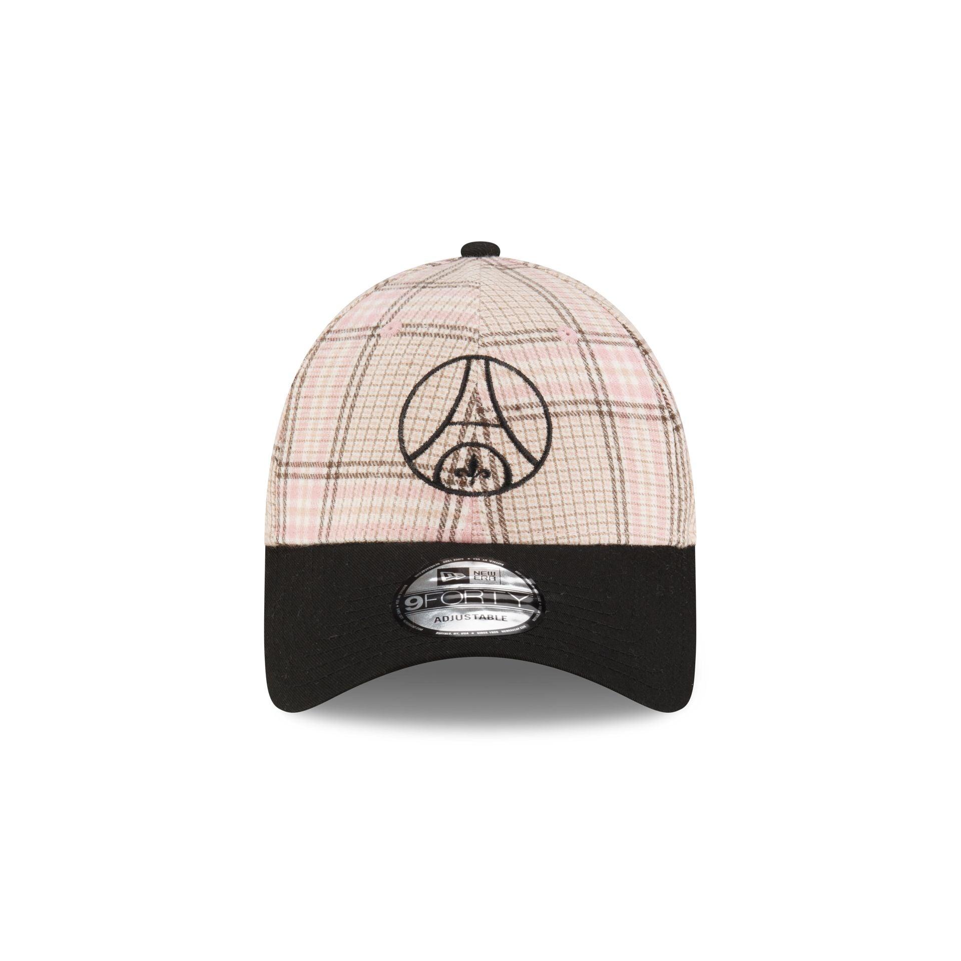 Paris Saint-Germain Plaid 9FORTY Adjustable Hat Male Product Image