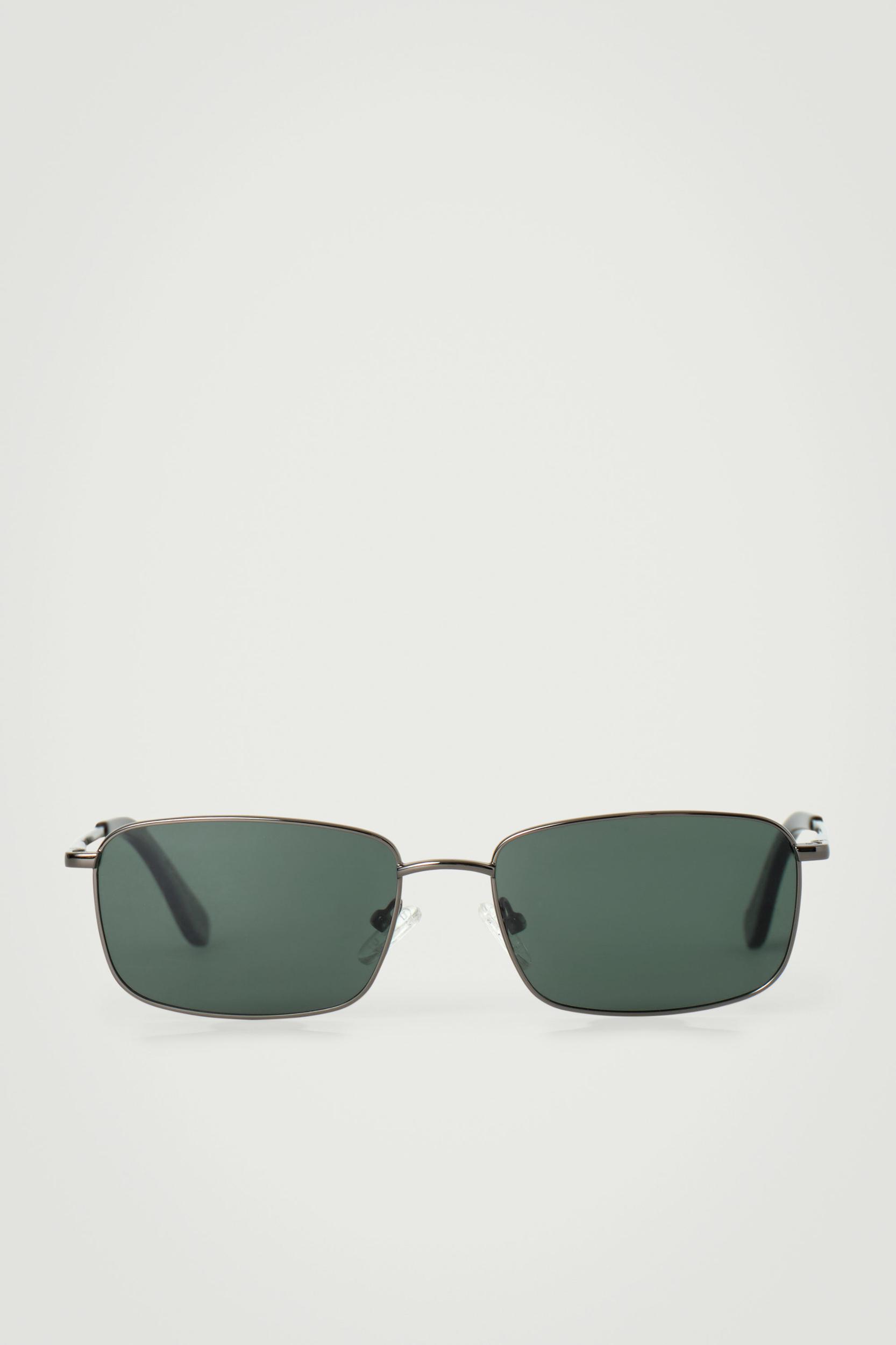 RECTANGLE WIRE-FRAME SUNGLASSES Product Image