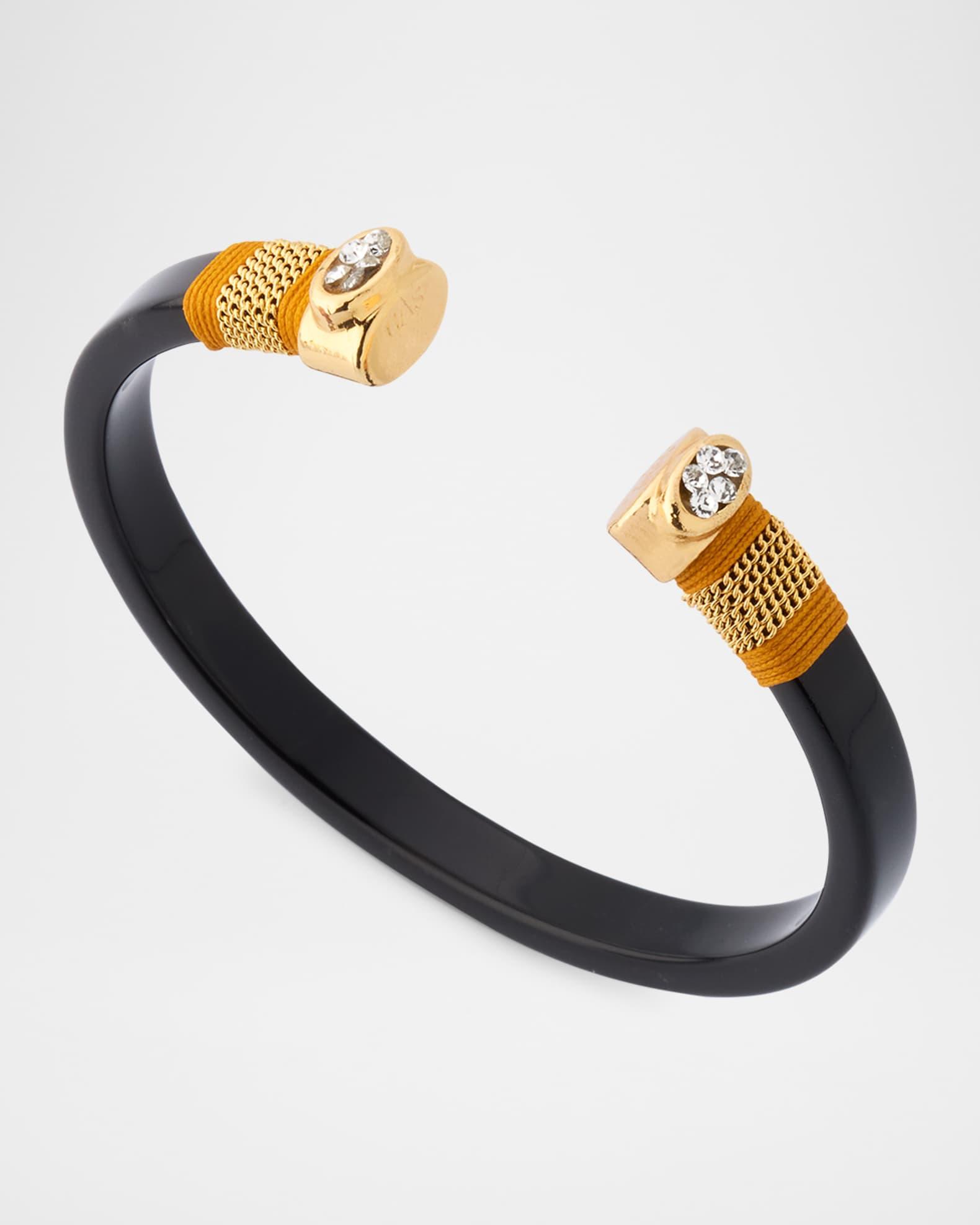 Hand Wrapped Fine Acetate Bangle Product Image