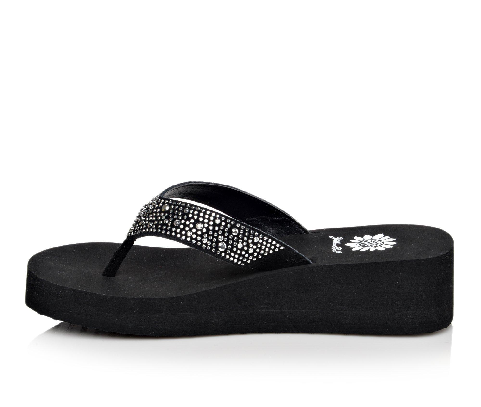 Women's Yellow Box Africa Wedge Flip-Flops Product Image