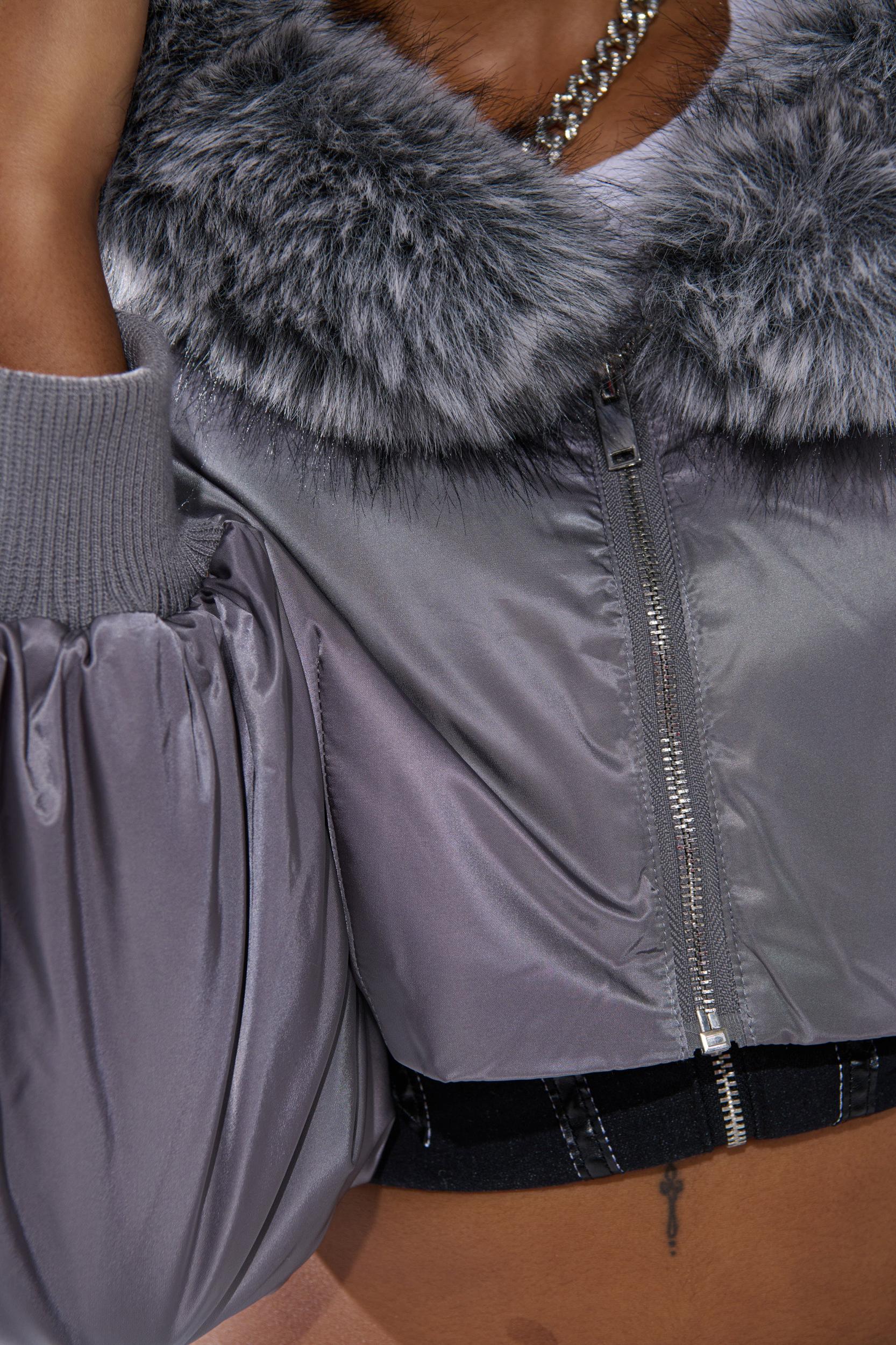 ITTY BITTY CROPPED BOMBER Product Image
