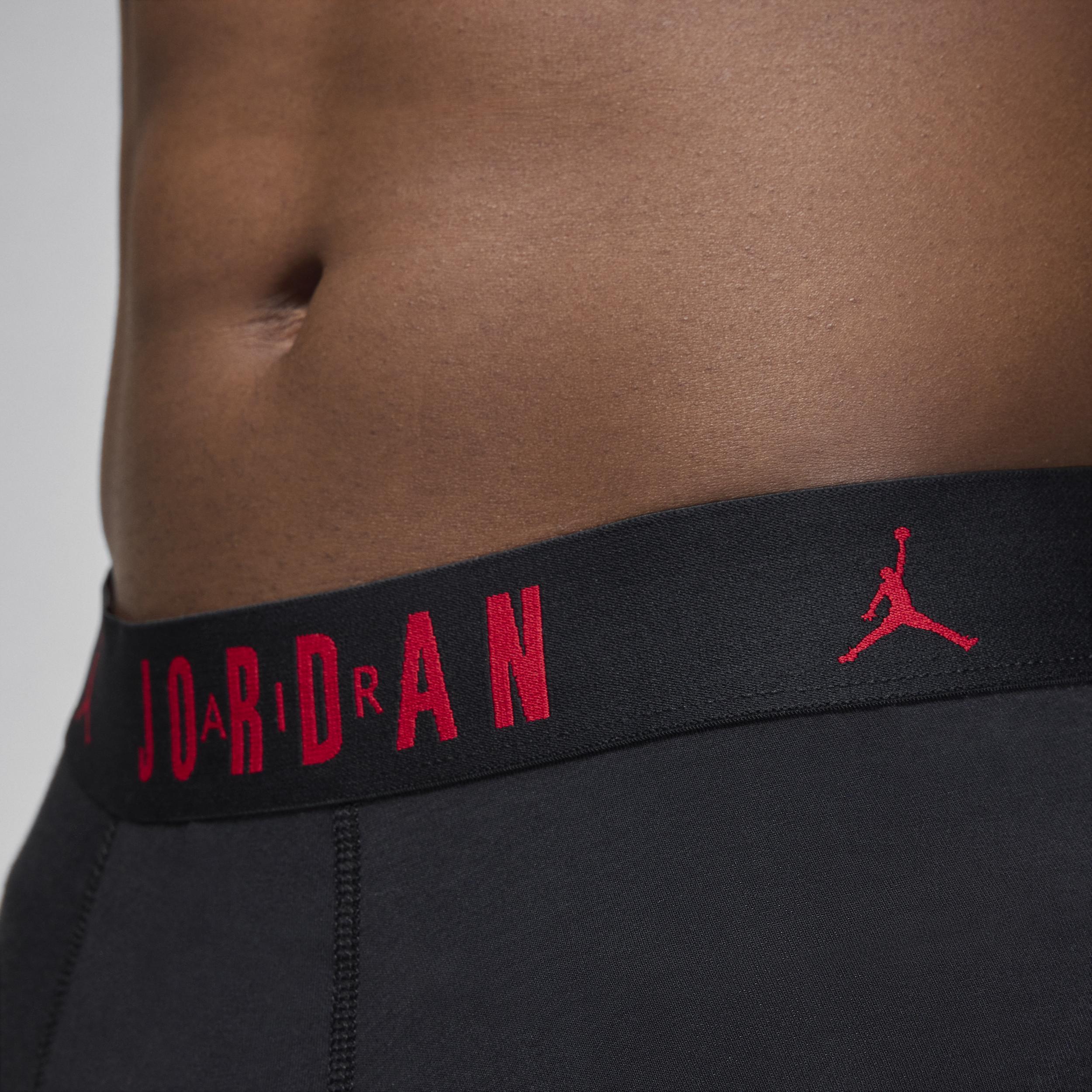 Mens Jordan Flight Cotton Core Boxer Briefs (3-Pack) | JM0622-F66 Product Image