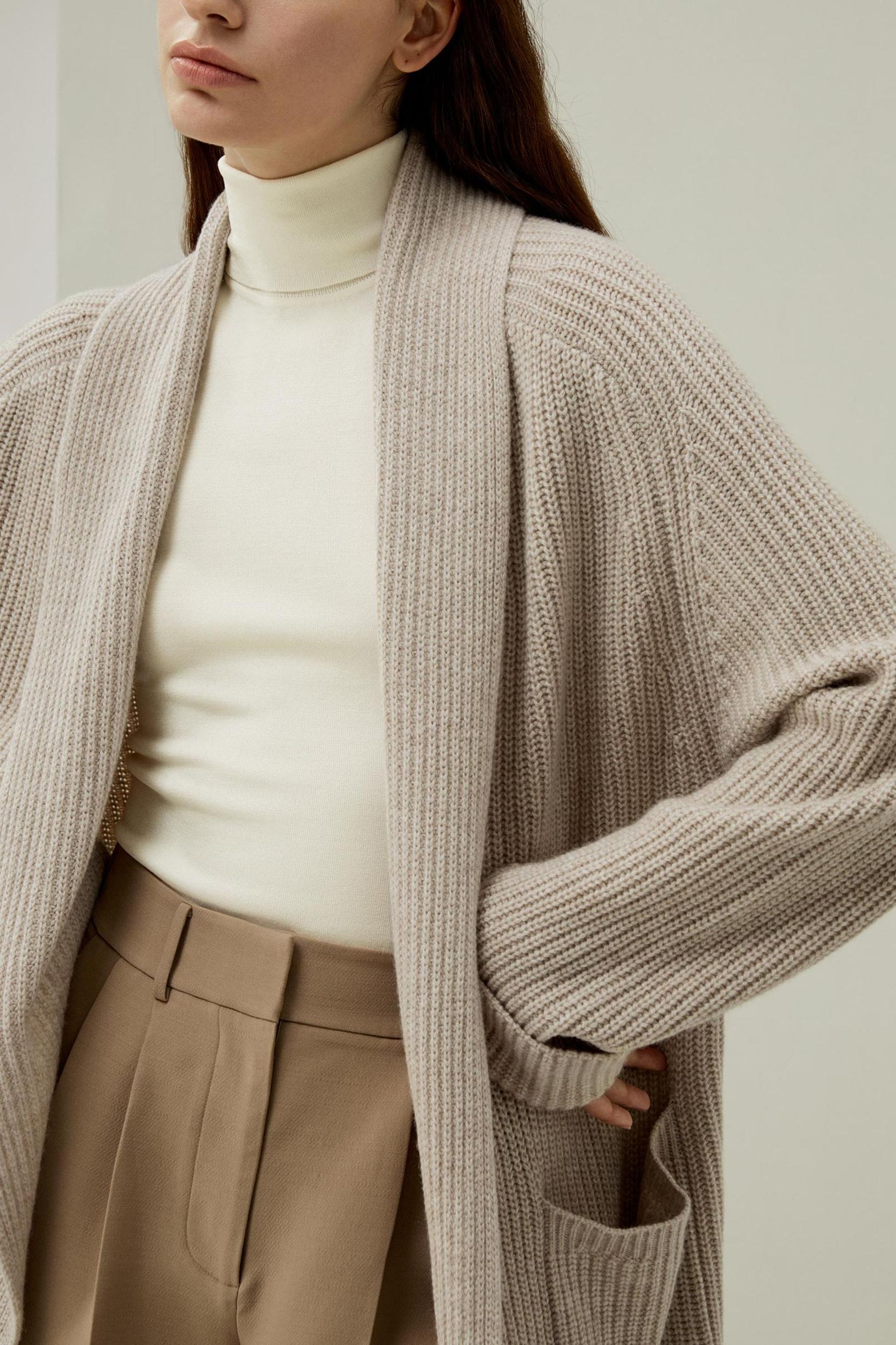LILYSILK X LYDIA MILLEN 'Evergreen' Cardigan Product Image
