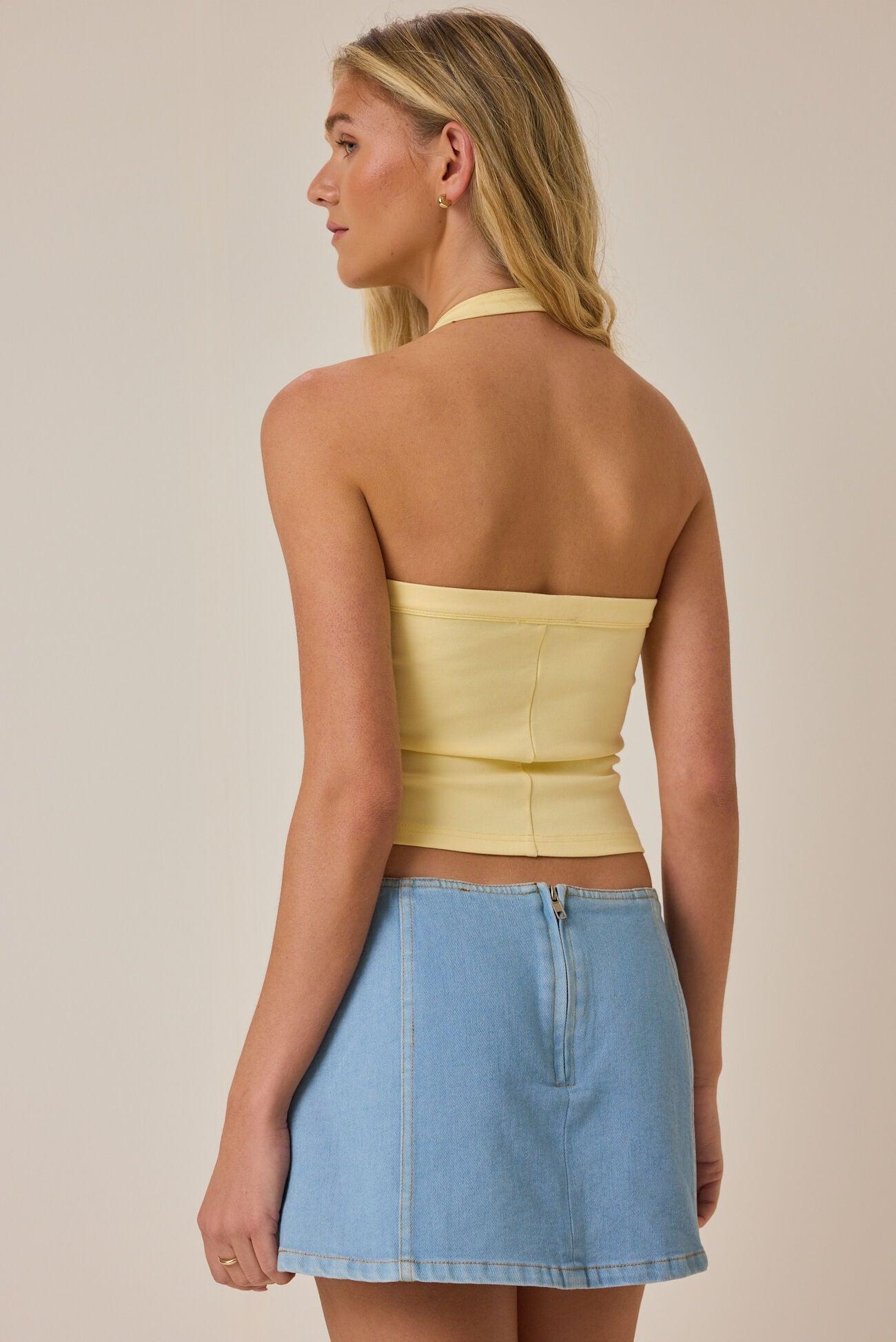 Jessamine Hardware Halter Top Product Image
