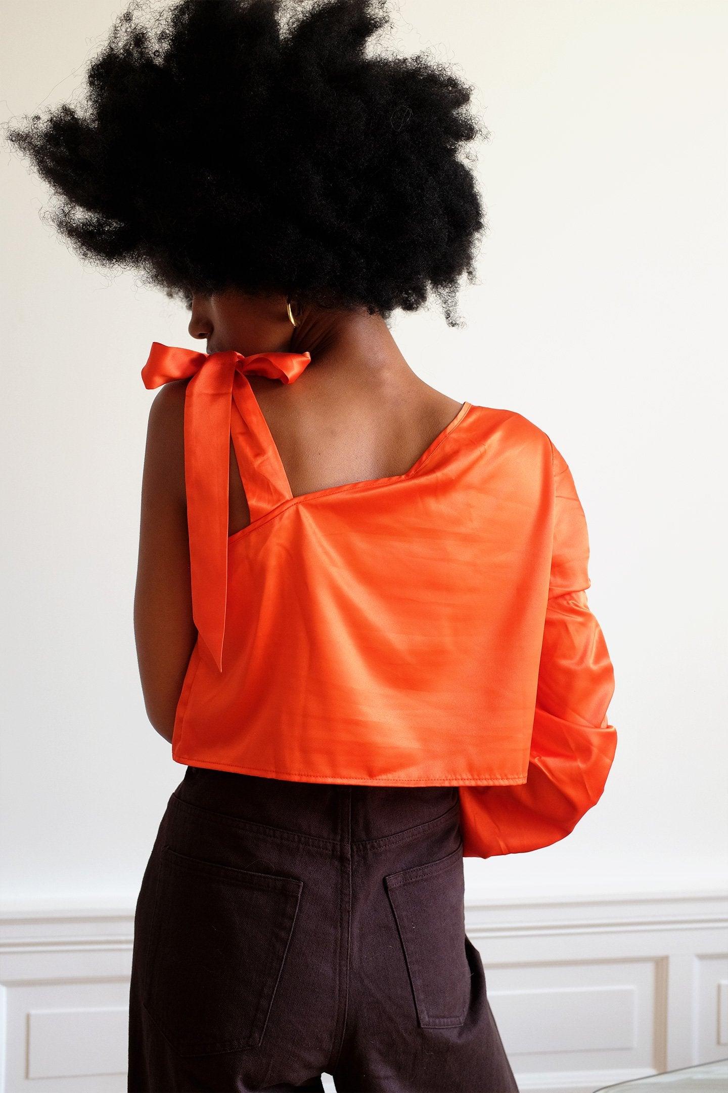 Kellie Top - Construction Orange Product Image