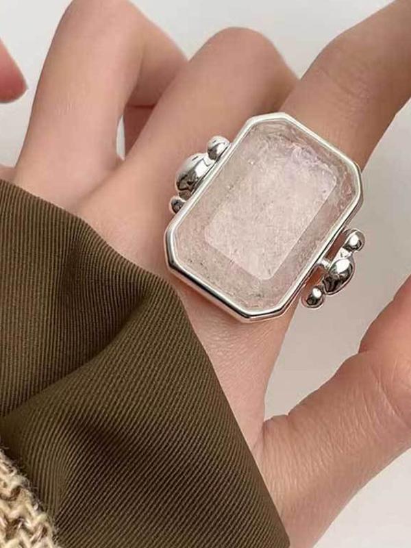 Geometric Split-Joint Rings Accessories Product Image