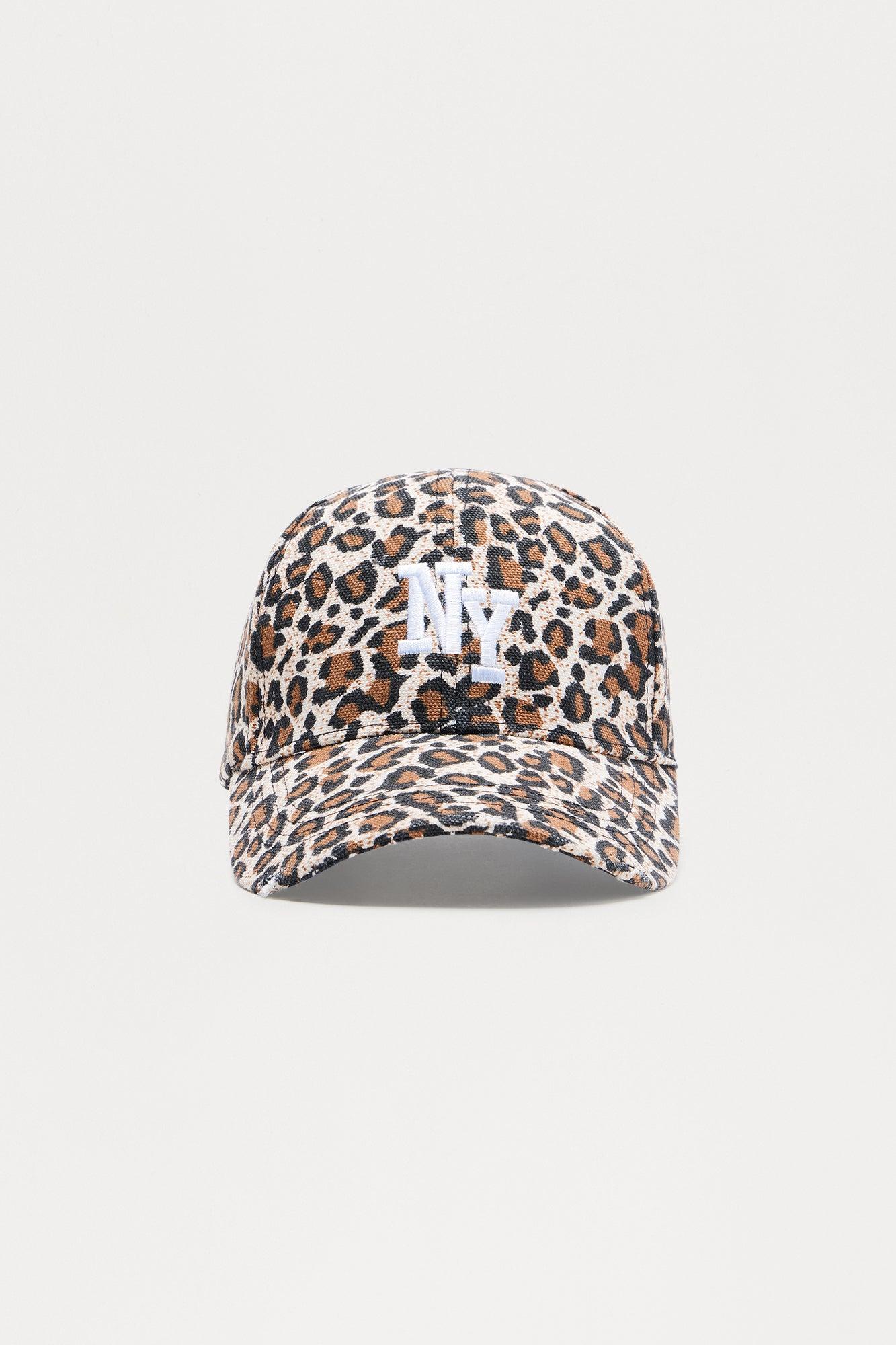 Spotted In NY Baseball Hat - Leopard Female Product Image