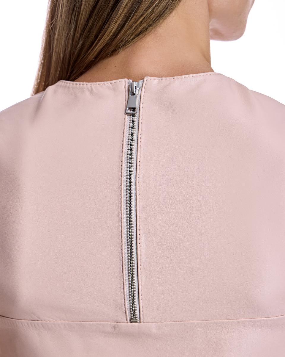 Leather Sleeveless Shirt Product Image