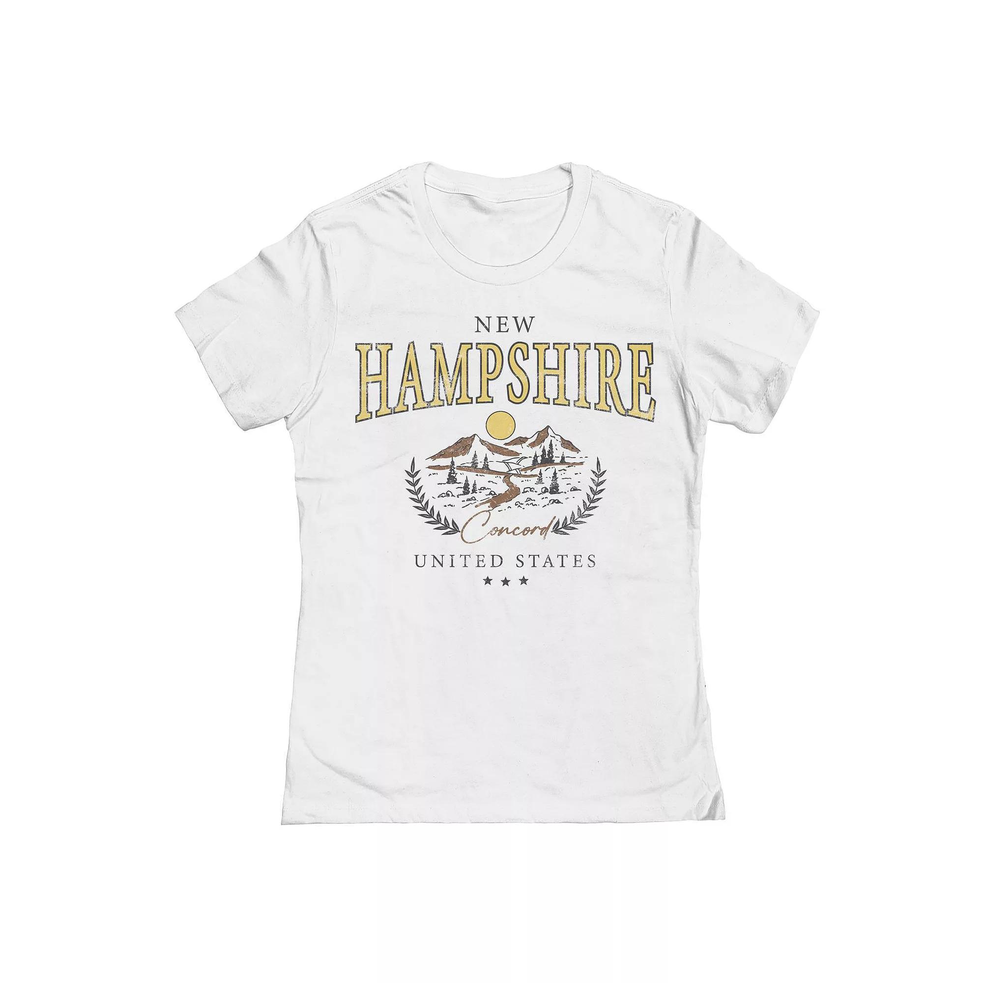 Junior's New Hampshire Graphic Tee, Girl's,  Product Image