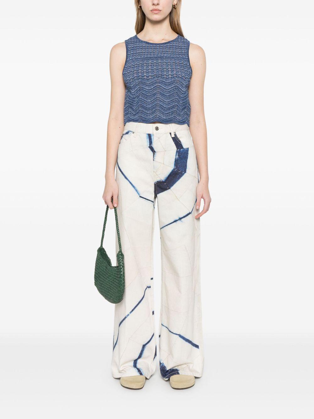 glitter-knit top Product Image