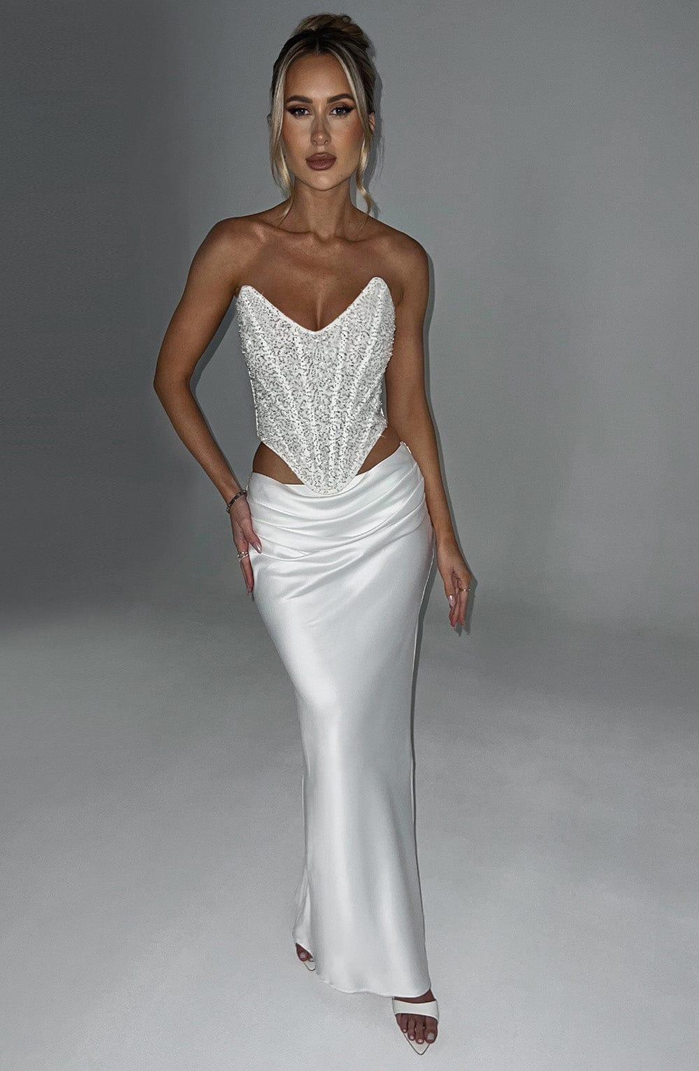 Sierra Corset - Ivory Product Image