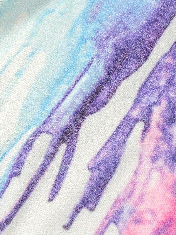 Men's Splash Long Sleeve Knit Sweater Product Image